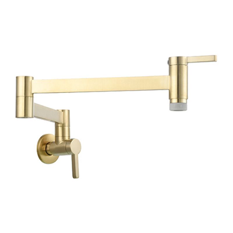 Avtoit | 1-handle brushed nickel widespread faucet 1 hole wall-mounted bathroom faucet with brass