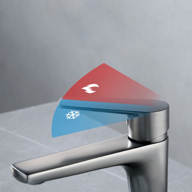 Avtoit | Contemporary Centerset Faucet Single Handle Faucet for Bathroom