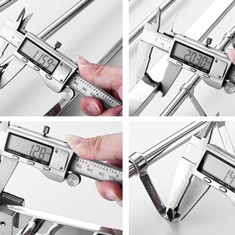 Avtoit | Contemporary Metal Bathroom Accessories Single Piece or as Set with Paper Holder