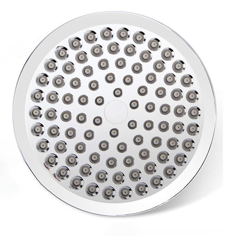 Avtoit | Contemporary Shower Combination Double Shower Head Chrome Wall Mounted Round Shower Head