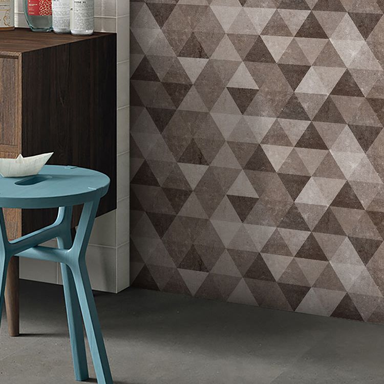 Avtoit | Brown non-slip floor tile 30 cm x 60 cm brick effect single tile PVC