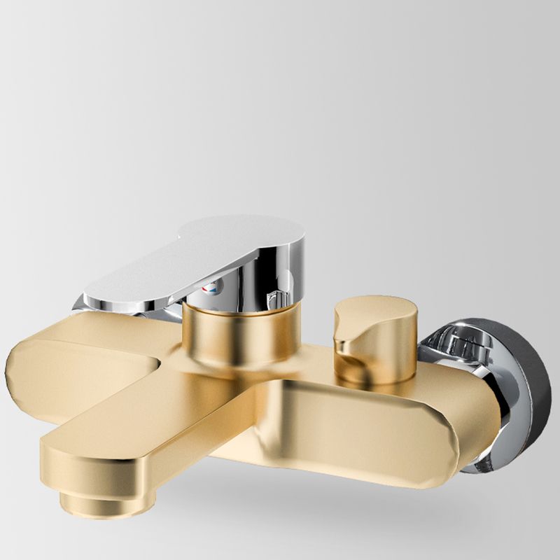 Avtoit | Popular Wall-Mounted Bathtub Faucet Fixed Lever Handle Bathtub Filler Trim