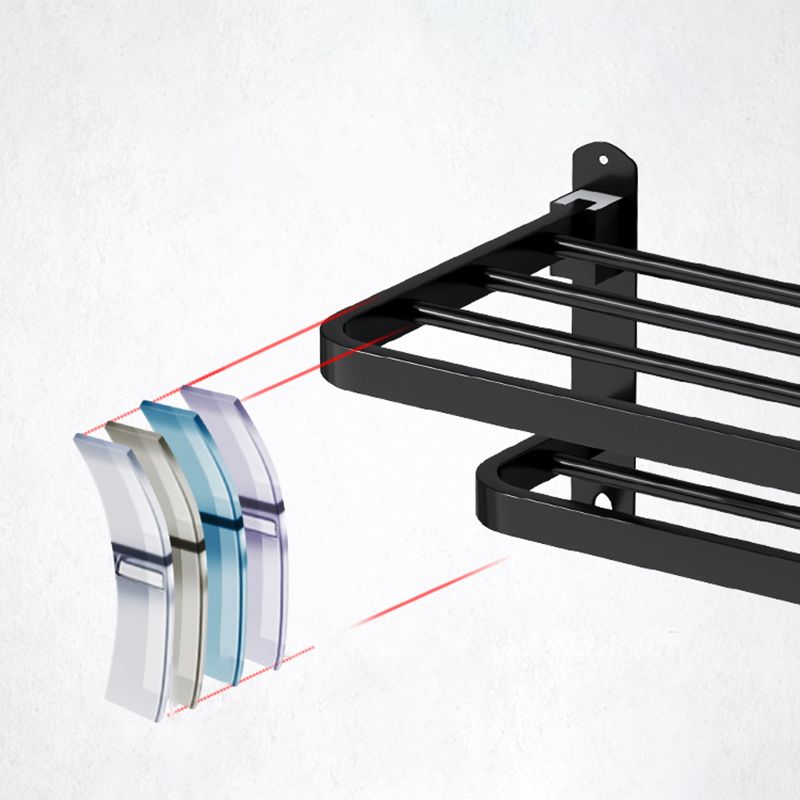 Avtoit | Black modern bathroom accessory set stainless steel bathroom fittings