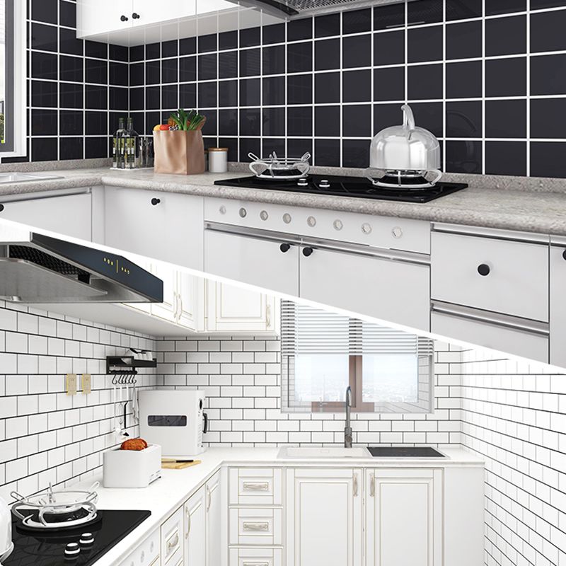 Avtoit | Single Tile Remove and Stick Back Wall Contemporary Kitchen Paper