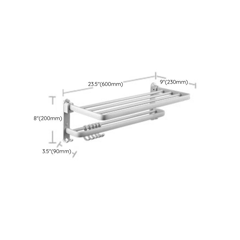 Avtoit | Aluminium Bathroom Accessories Set Modern White Bathroom Accessories Set