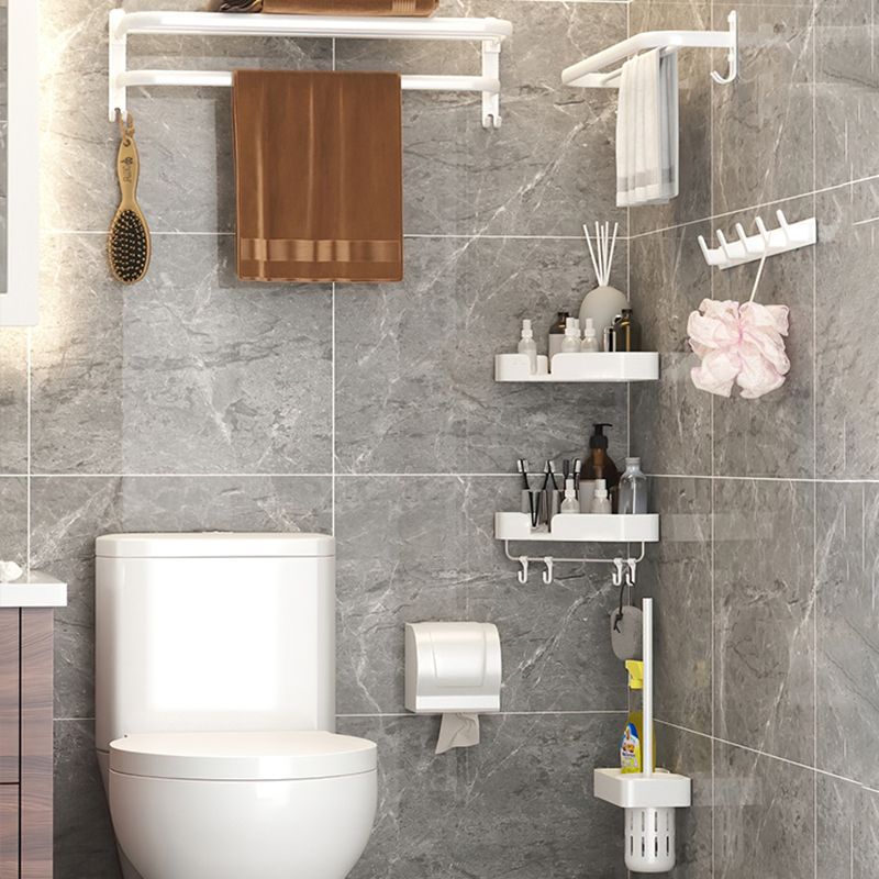 Avtoit | Modern Bathroom Hardware Set White Metal Bathroom Accessories Set