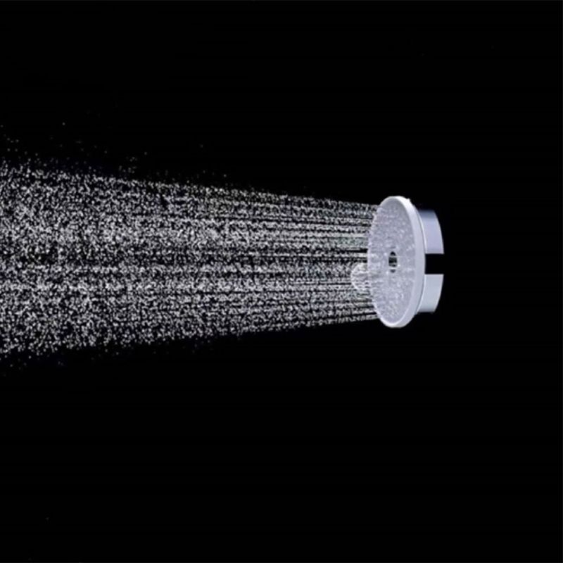 Avtoit | Matt Black Hand Shower Modern 3-Stream Round Wall Mounted Hand Shower