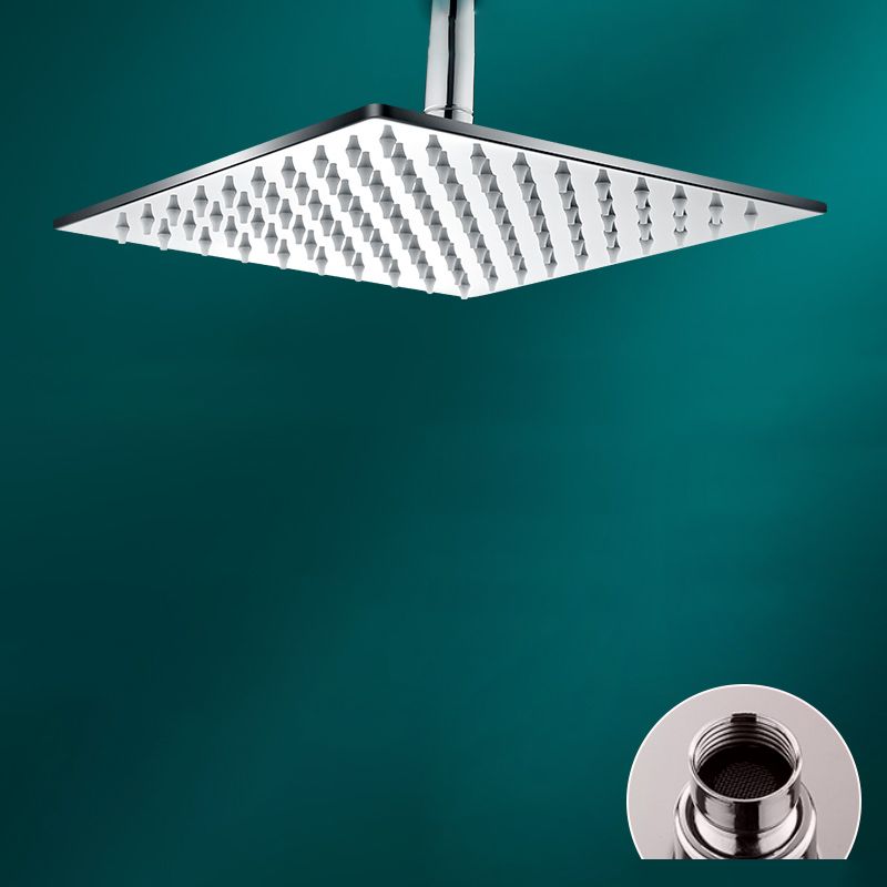Avtoit | Black round fixed shower head Modern design wall-mounted shower head