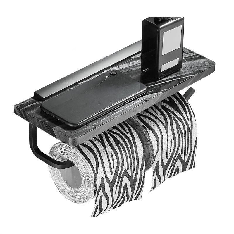 Avtoit | Metal and marble bathroom accessories as a single piece or as a set in black