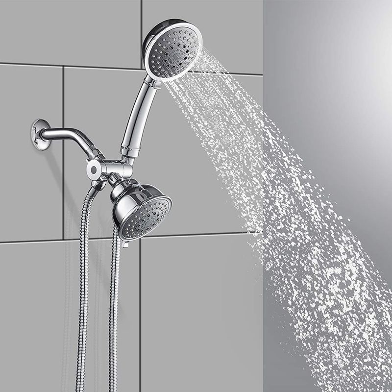 Avtoit | Traditional Dual Shower Heads Home Metal Round Shape Dual Shower