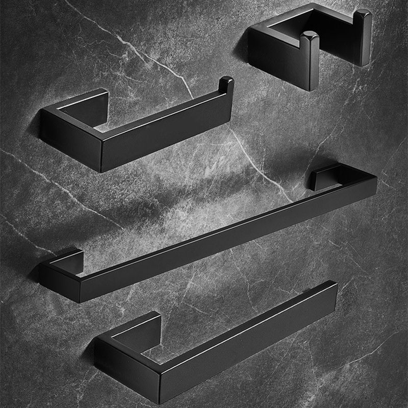 Avtoit | Stainless Steel Bathroom Set 4-Piece Modern Style Simple Bathroom Accessory Set