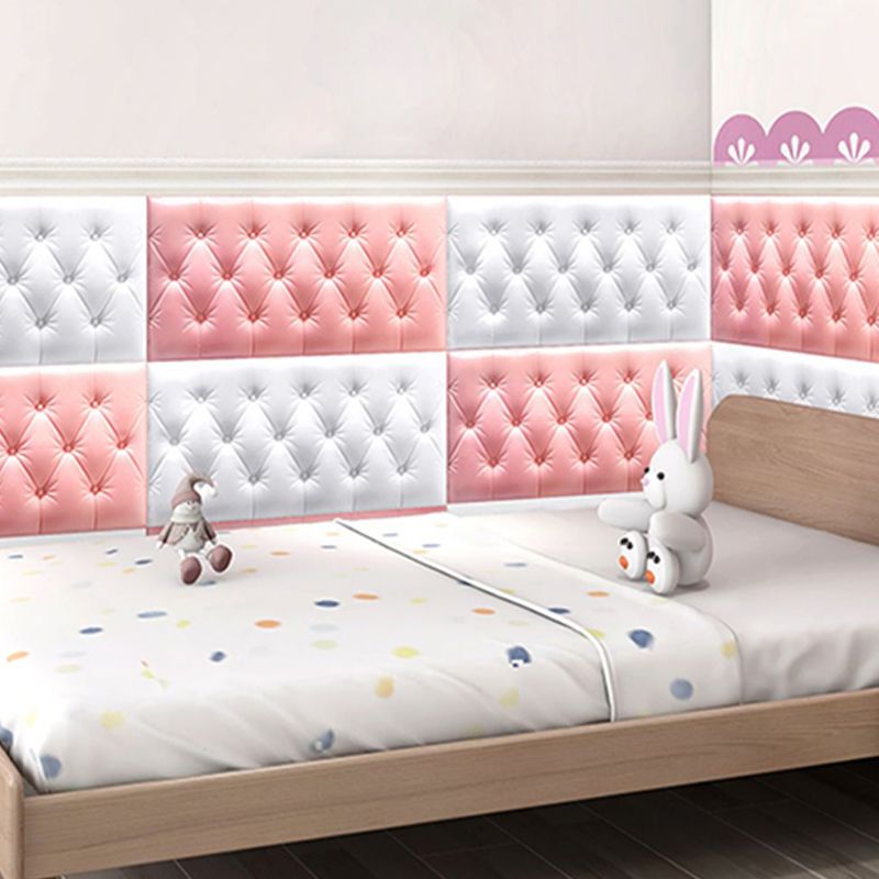 Avtoit | Modern Wall Panel Smooth Wall Indoor Upholstered Board Set of 4