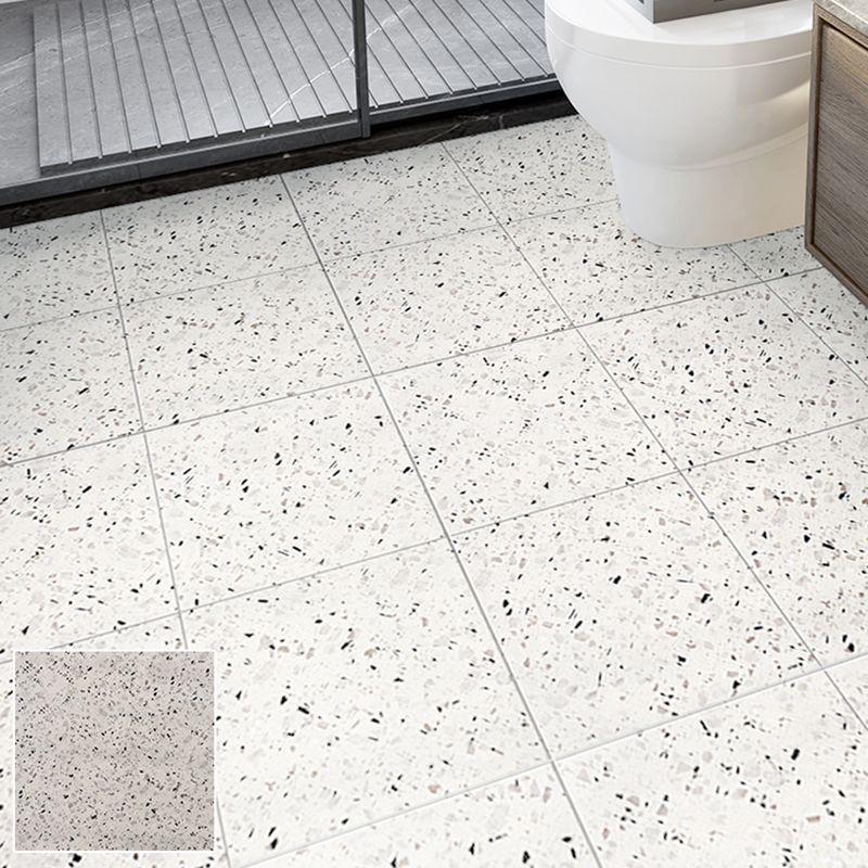 Avtoit | Square Bathroom PVC Flooring 12" x 12" x 0.07 mm Peel and Stick Vinyl Flooring