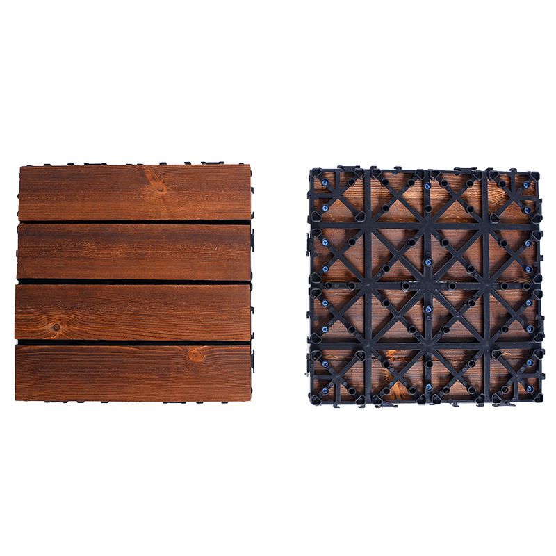 Avtoit | Wood Deck/Patio Floor Tiles with Click Installation Floor Slabs Tiles