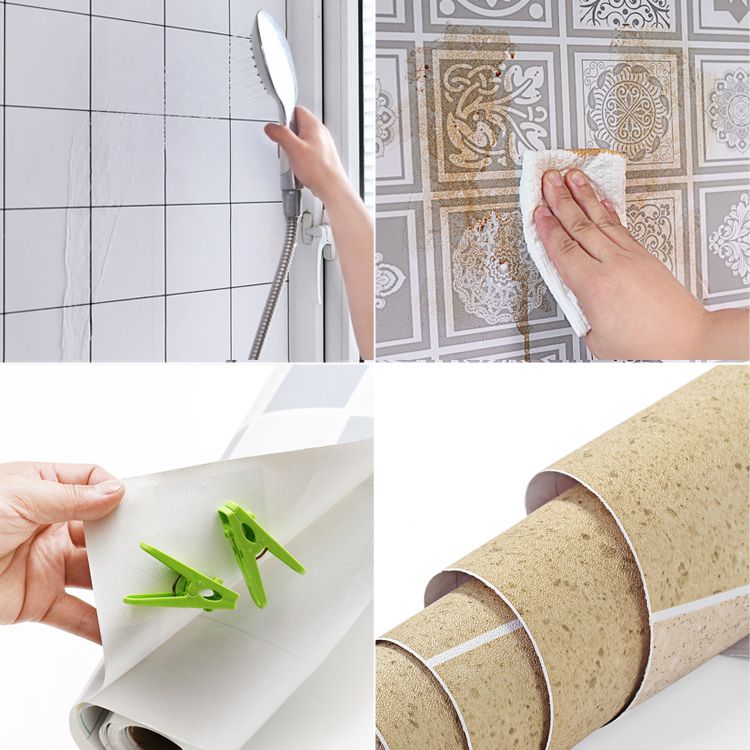 Avtoit | PVC waterproof mosaic tile for bathroom splash protection scratch-resistant