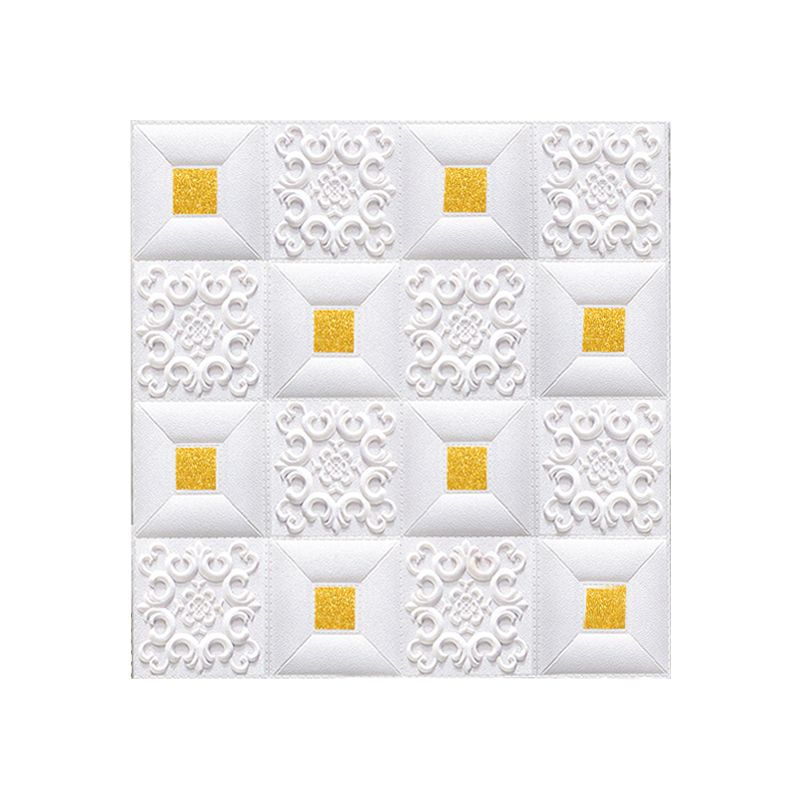 Avtoit | Modern Pearl Wall Bowls PVC Wall Access Panel Peel and Stick Wall Tile Set of 10
