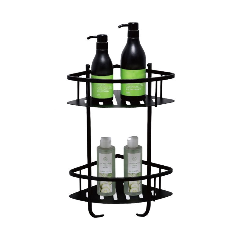 Avtoit | Modern Classic Bathroom Accessories Set in Stainless Steel Matte Black Bathrobe Hook/Towel Ring Bar