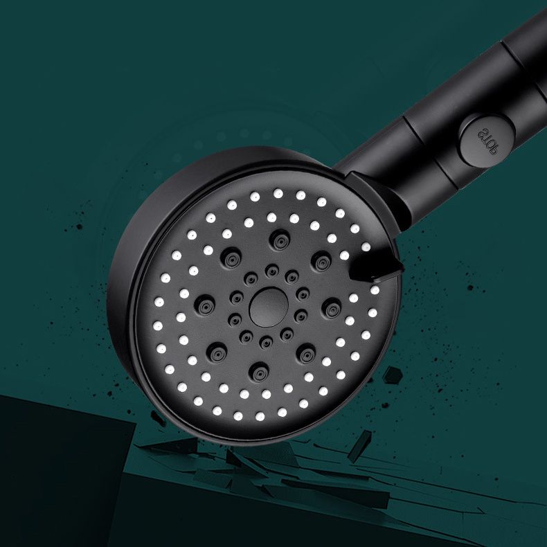 Avtoit | Round Spray Shower Head 6 Settings Adjustable Water Flow Handheld Shower Head