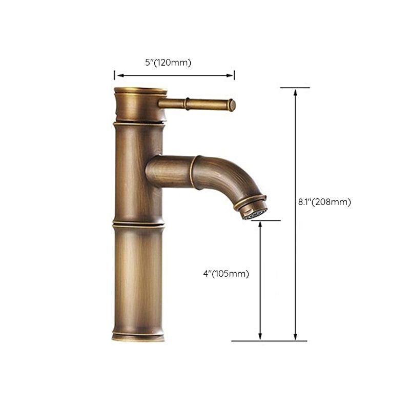 Avtoit | A hole water tap country sink bathroom faucet with single lever handle