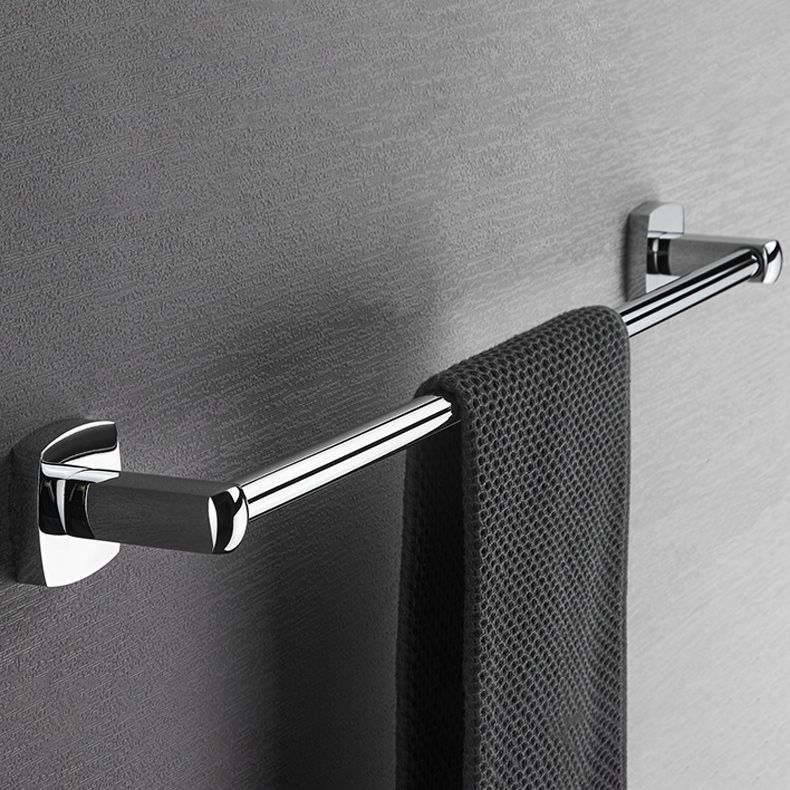 Avtoit | Polished Chrome Modernism Bathroom Accessory Set Bath Shelf / Towel Bar / Bathrobe Hook Included