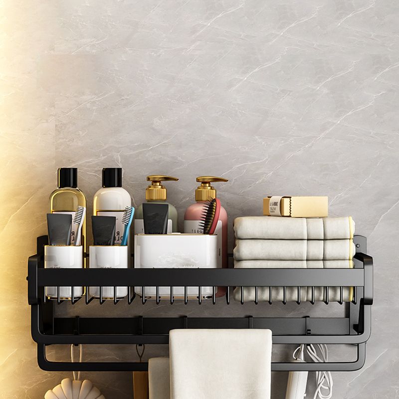 Avtoit | Modern black metal bath hardware set towel bar bathroom hardware set