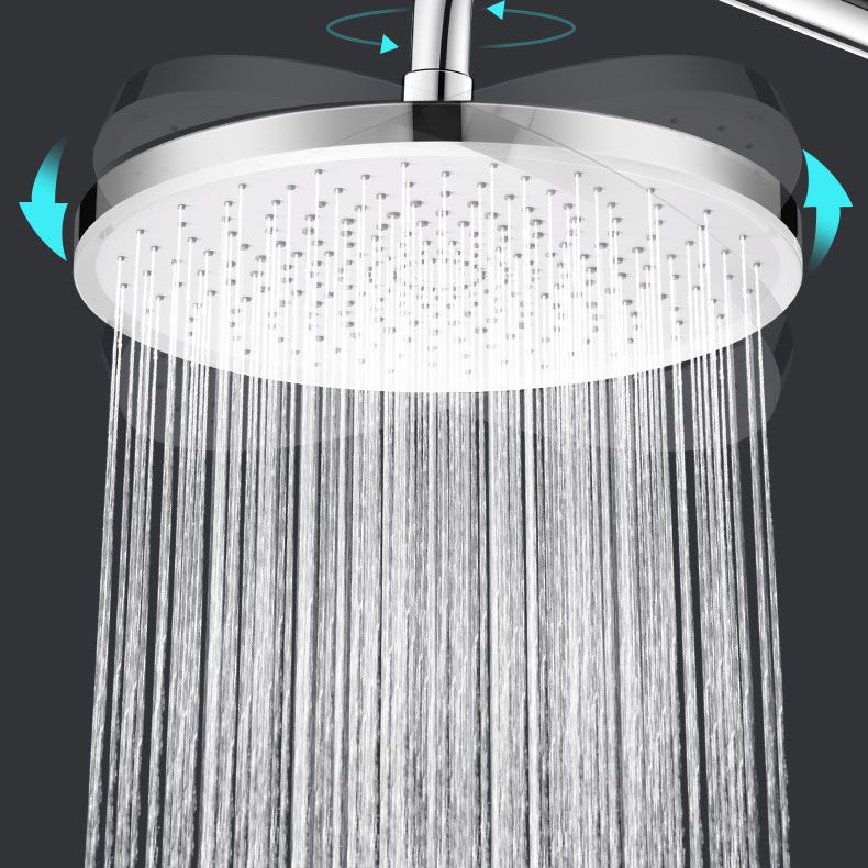 Avtoit | Round Fixed Shower Head High Flow Aerated Wall Mount Shower Head