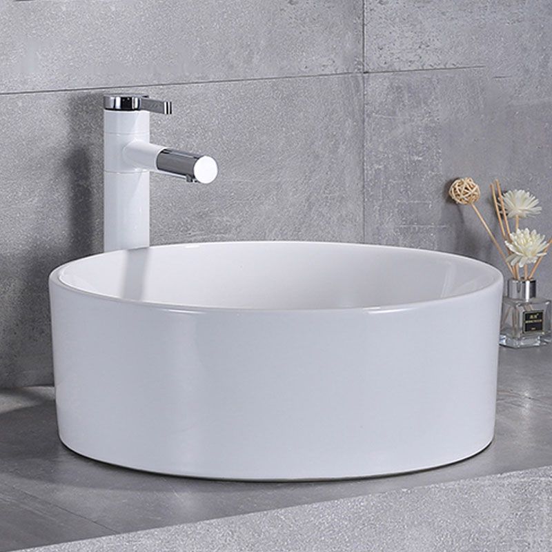 Avtoit | Porcelain Washbasin Modern Simple Wash Bowl Bathroom Sink