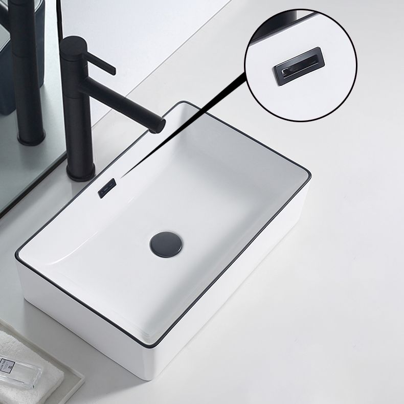 Avtoit | Modern porcelain floor washbasin Rectangular washbasin for the bathroom