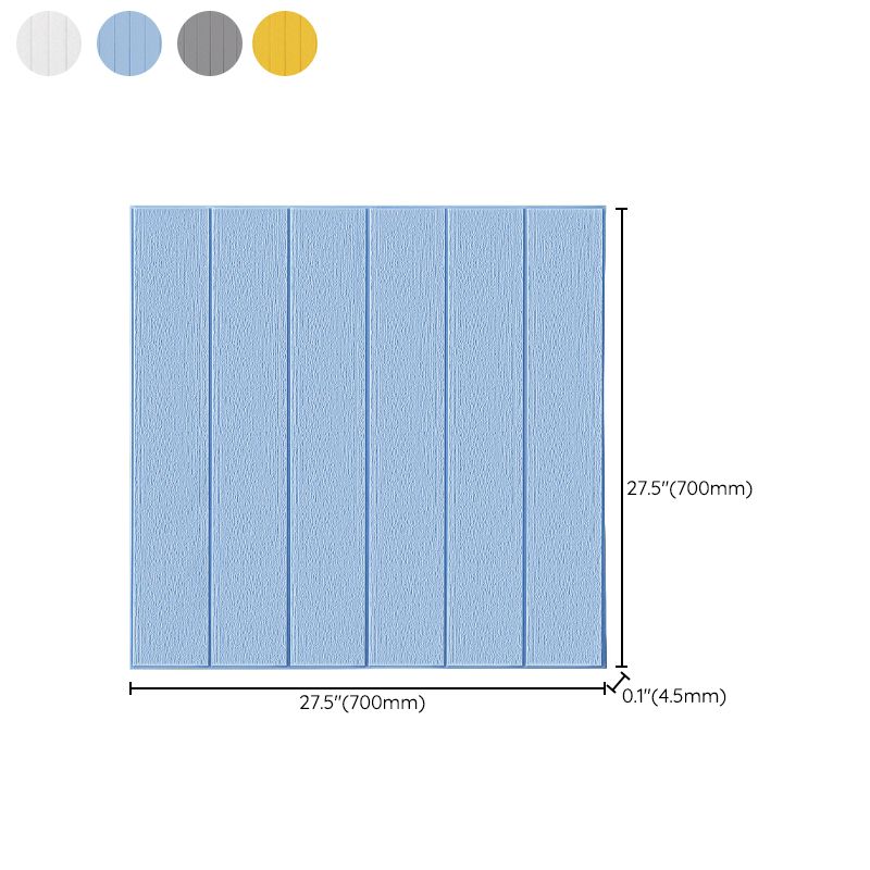 Avtoit | Solid color 3D embossed wall panel waterproof foam interior wall tile