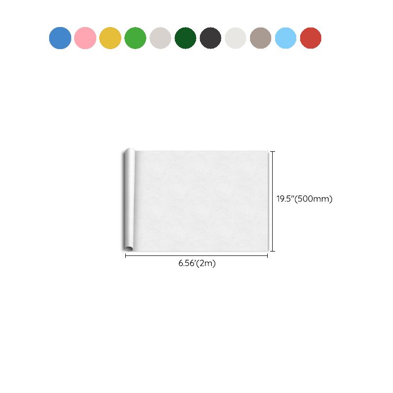 Avtoit | Solid Color Plastic Flooring Modern Water-Resistant Square Edge Floor Tiles
