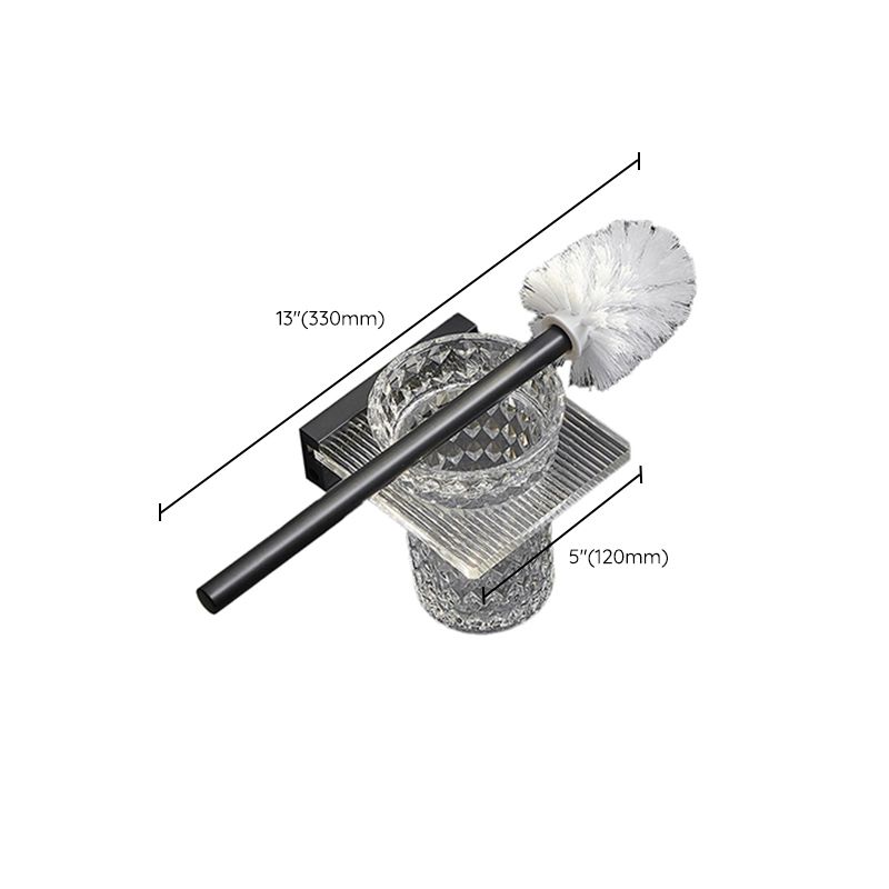 Avtoit | Modern bathroom accessory set bath shelf/towel holder & bathrobe hooks included