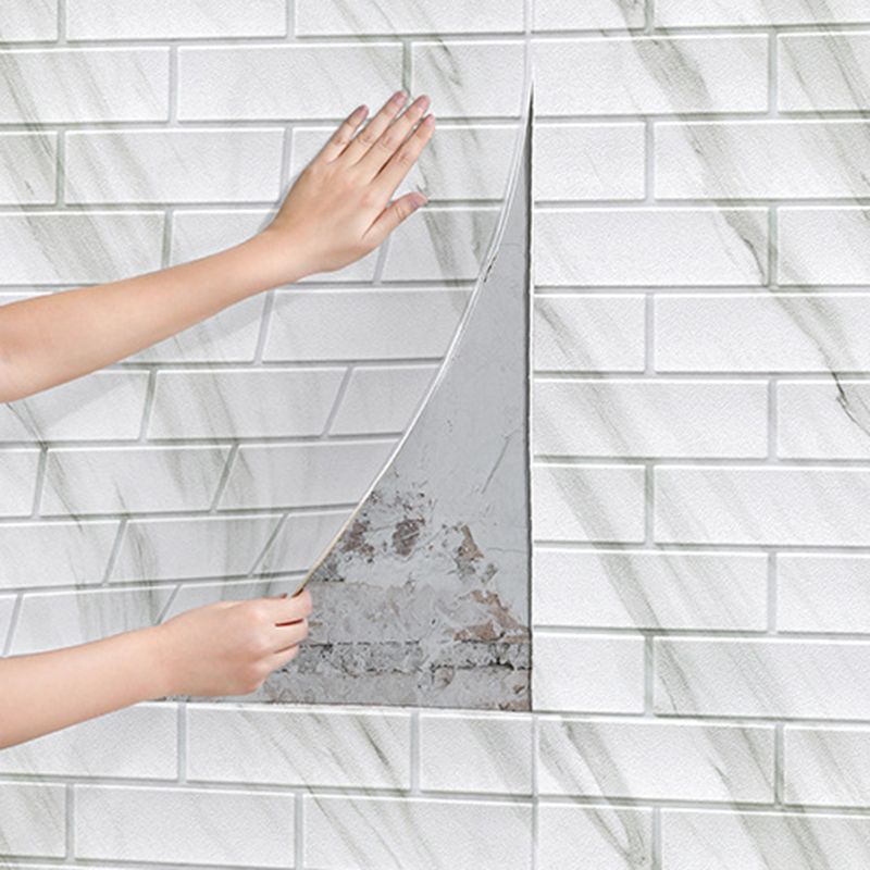 Avtoit | Industrial Wall Panel, 3D Brick Bathroom Wall Panels Set of 2