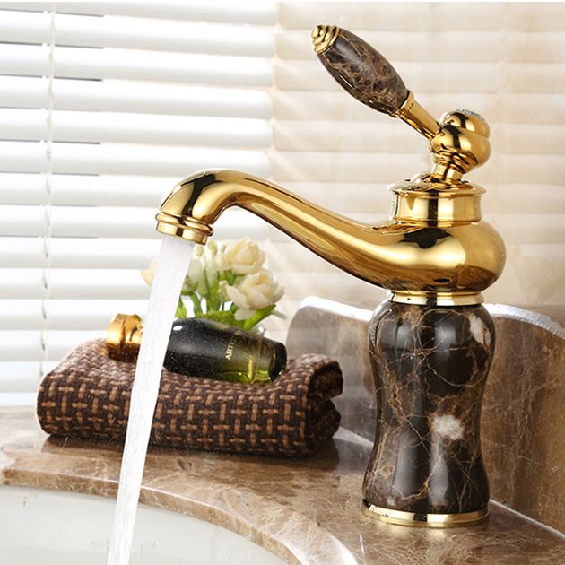 Avtoit | Glam Basin faucet Lever handle Low arch basin faucet Bathroom faucet