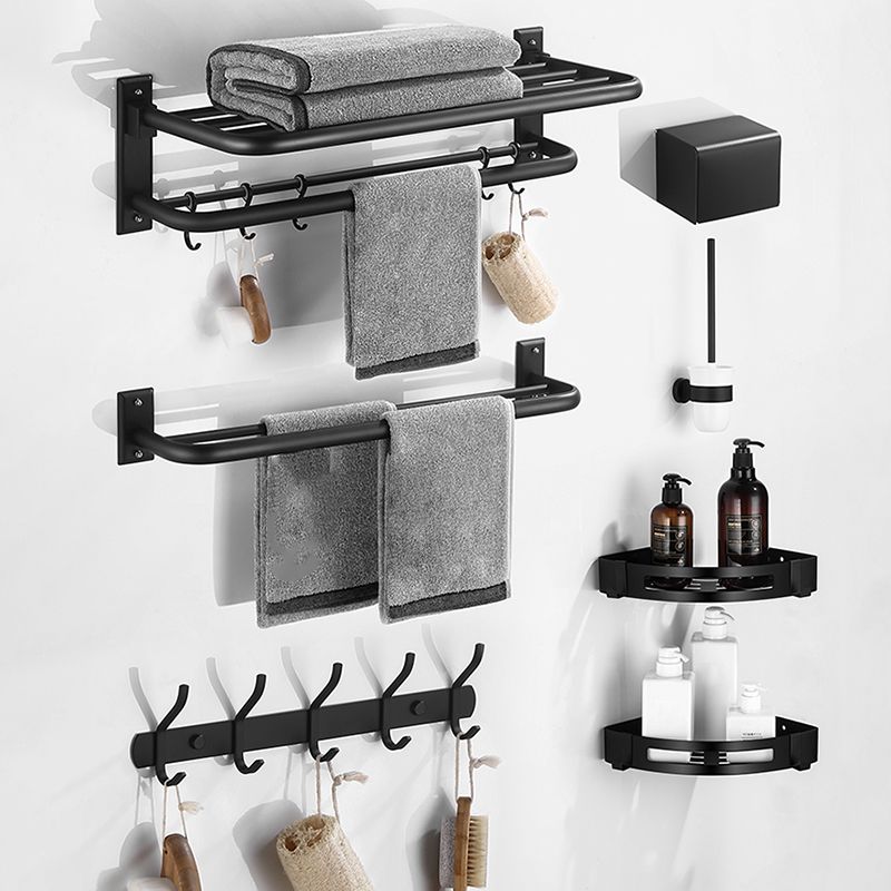 Avtoit | Matt Black Bathroom Accessory Set Modern Bathroom Accessory as Individual Piece or as Set