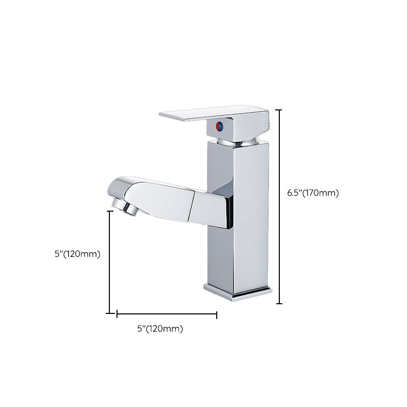 Avtoit | Modern Retractable Single Handle Basin Faucet Bathroom Sink Faucet