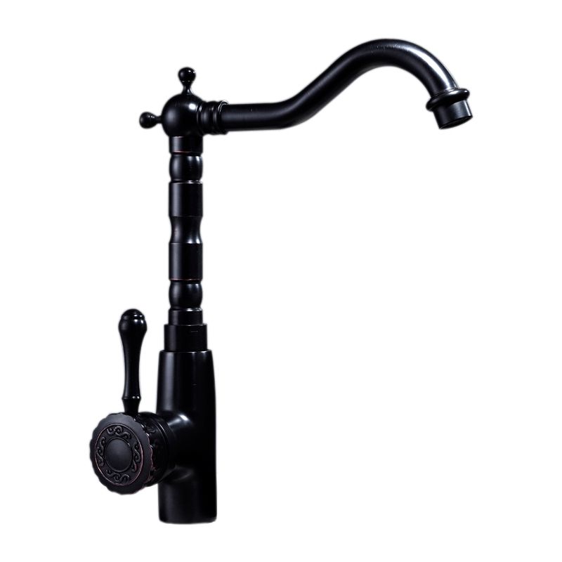 Avtoit | Glam Style Sink Faucet with Swivable Spout and Lever Handle