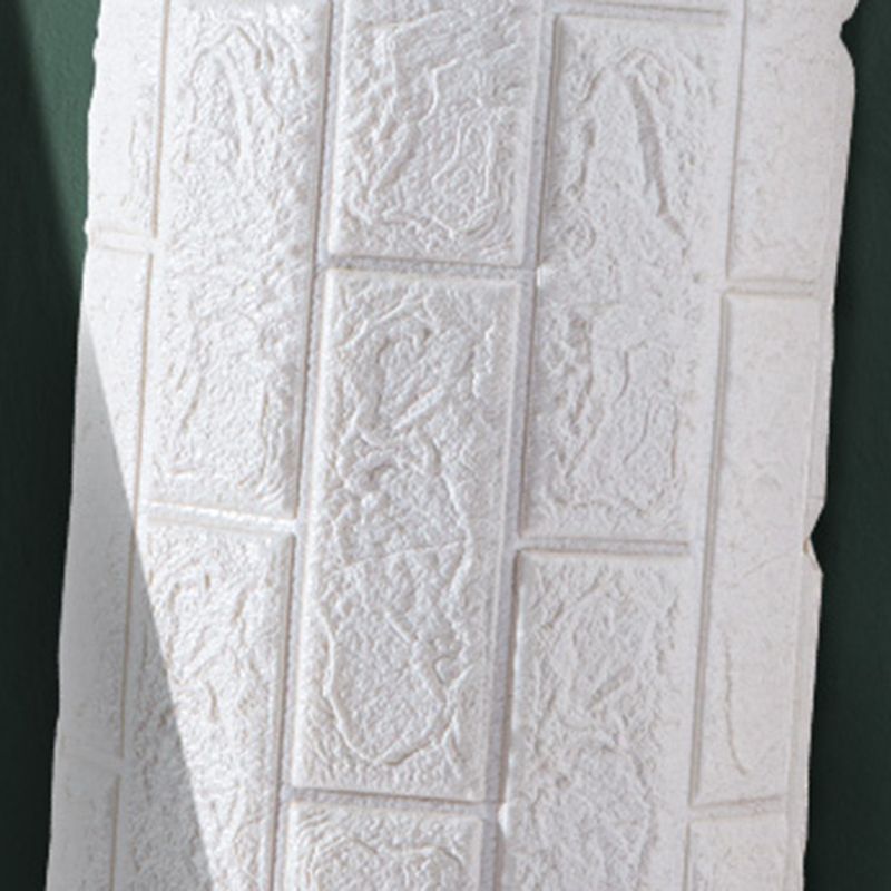 Avtoit | Modern wall-ceiling element for sticking with 3D embossing in white