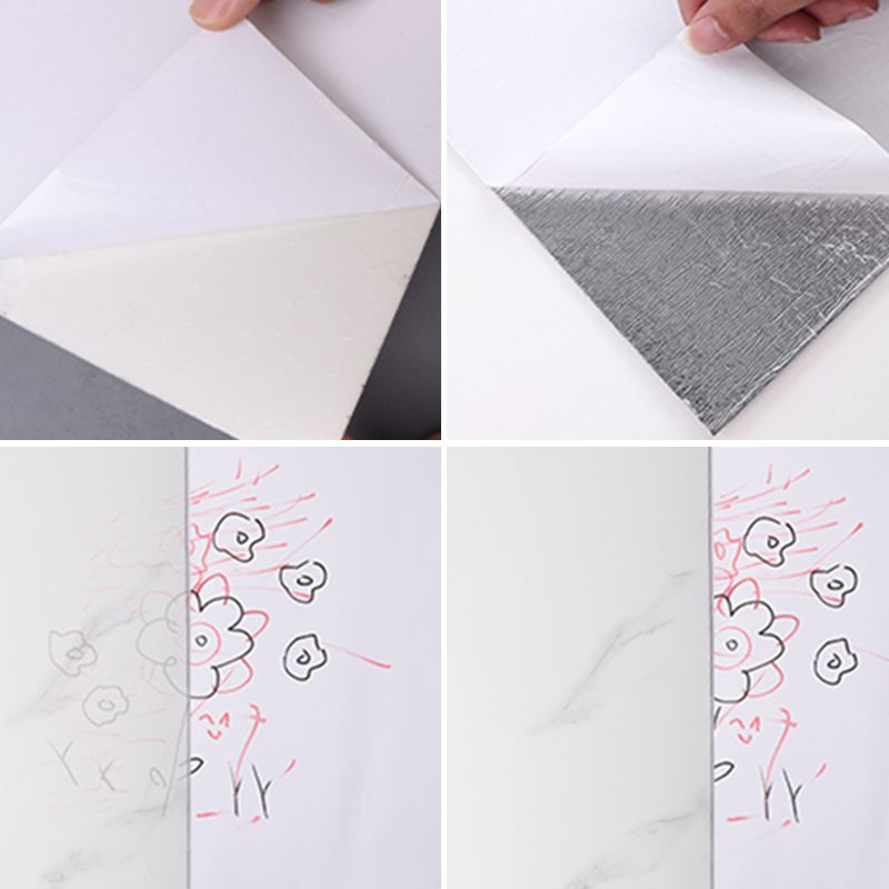 Avtoit | Modern Splash Protection Tiles Smooth Splash Protection Wallpaper for the Kitchen