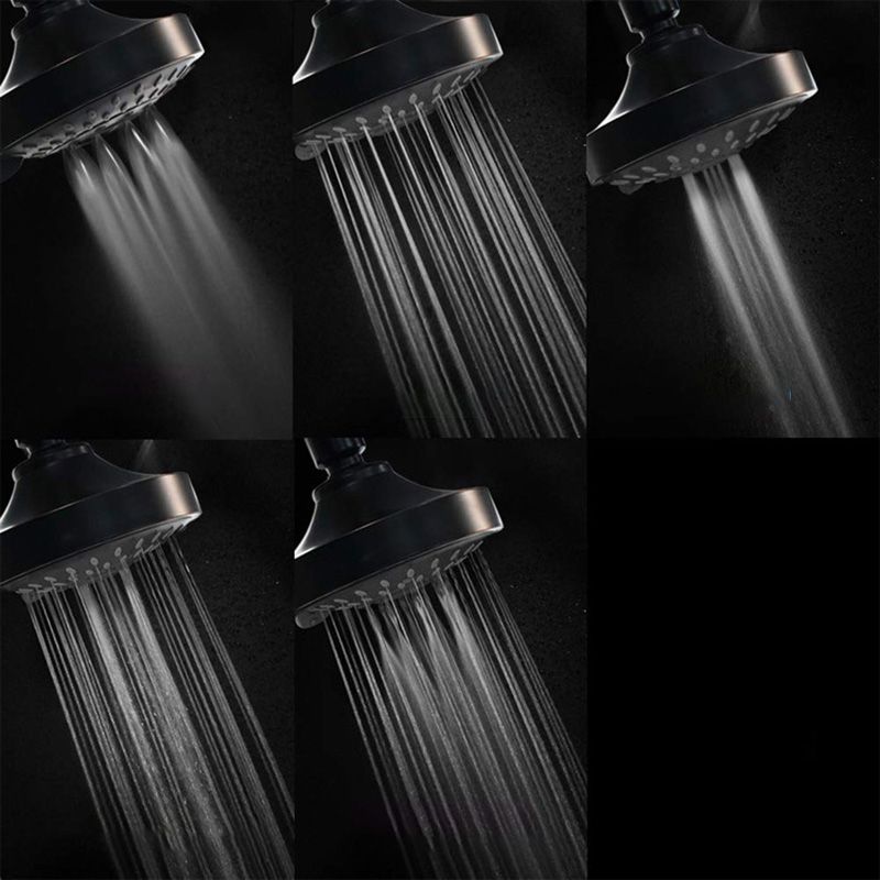 Avtoit | Round metal shower head Traditional adjustable spray pattern shower head