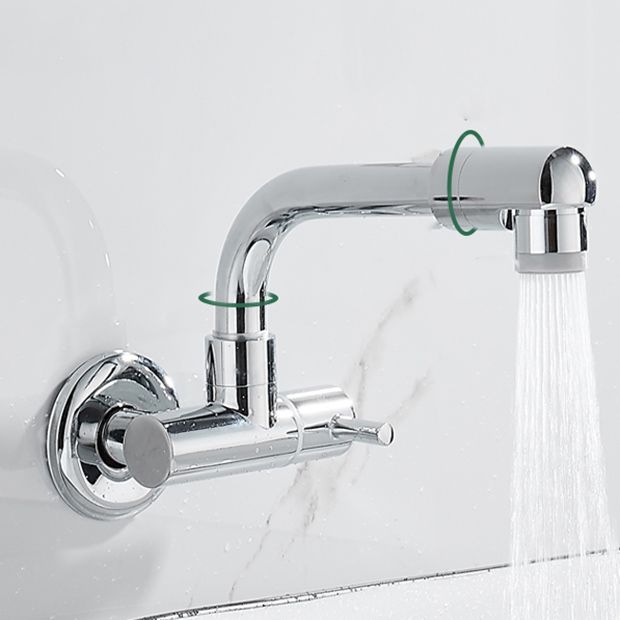 Avtoit | Wall-mounted metal bathtub filler with low arc waterfall bathtub faucet