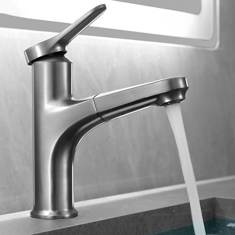 Avtoit | Simplicity Brass Sink Faucet Low Arc Single Color Centerset Vanity Faucet for the Bathroom