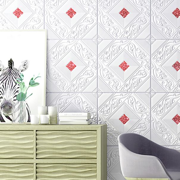 Avtoit | Modern Tin Backsplash Cover Three-Dimensional Printing Wall Ceiling Panel