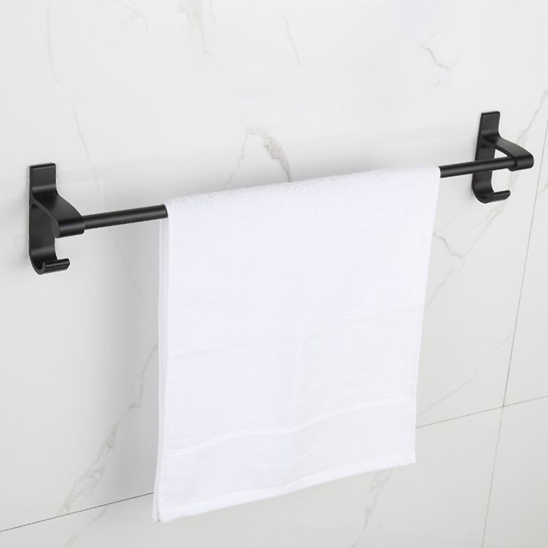 Avtoit | Modern Matt Black Bathroom Shelf Paper Holder Bathroom Accessory Set