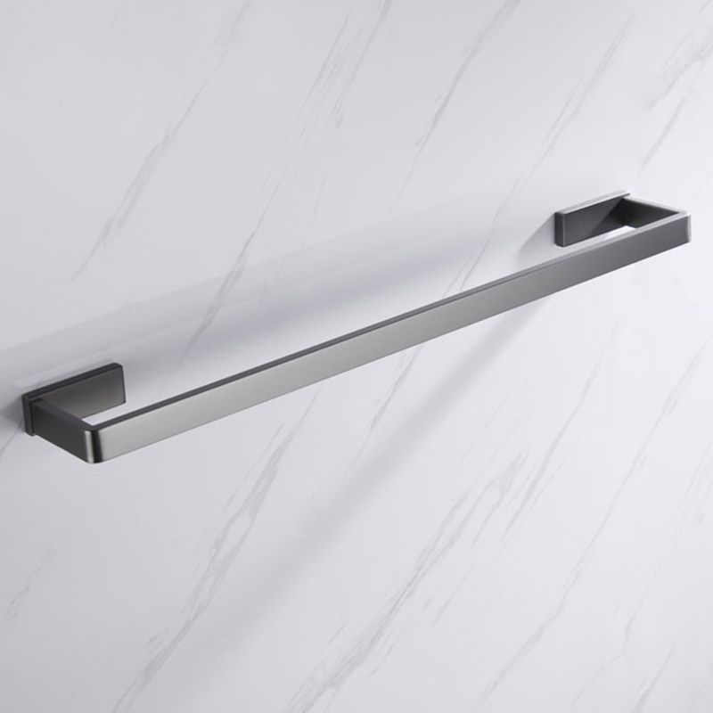 Avtoit | Gray 5-piece modern bathroom accessory set made of stainless steel