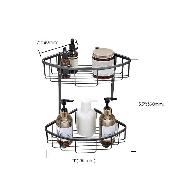 Avtoit | Traditional Gray Brass Bathroom Hardware Set Towel Bar Bathroom Hardware Set