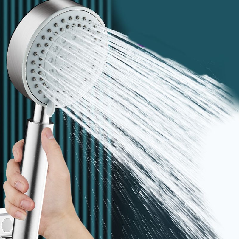 Avtoit | Stainless Steel Round Hand Shower Adjustable Spray Pattern Shower Head