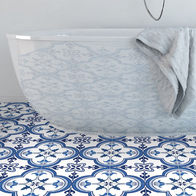 Avtoit | Peel and Stick Vinyl Flooring Porcelain Tile Look Vinyl Flooring