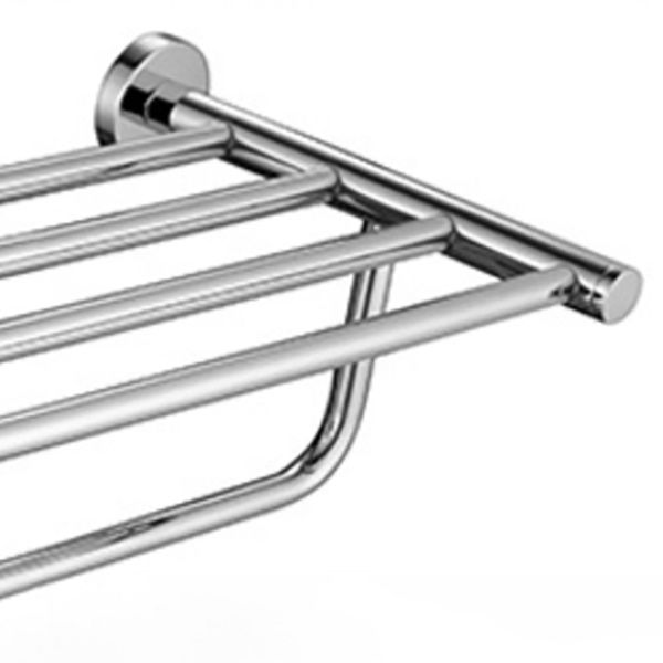Avtoit | Polished Chrome Modern Bathroom Accessories Set with Towel Bar/Paper Holder