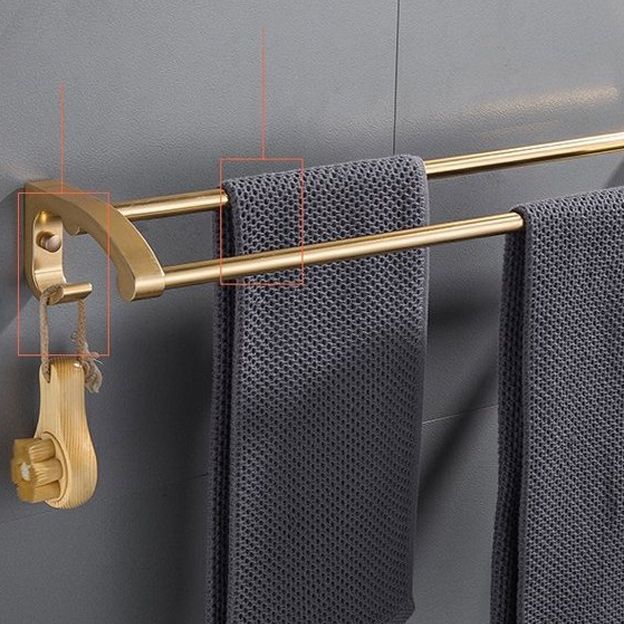 Avtoit | Gold 7-piece Bathroom Accessory Set Vintage Bathroom Accessory Set