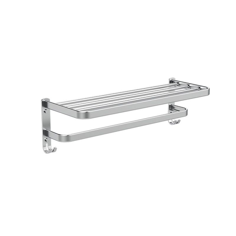 Avtoit | 7-piece Bathroom Accessory Set Modern Aluminum Bathroom Set in Silver